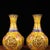Monumental Chinese Imperial Style Cloisonné Vase With Gilt Openwork Dragon Panels - 13.5 LBS For Sale - Image 4 of 9