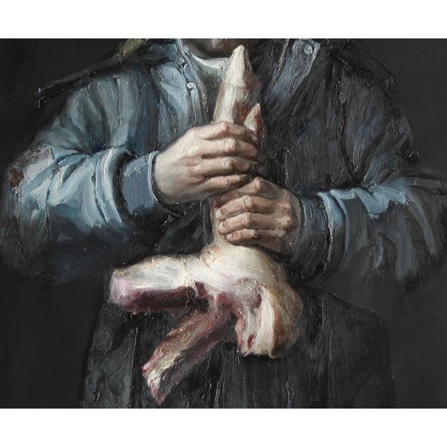 Wei Yi 魏艺, Wu Xiaoshuan from Childhood, Larger Than Life, 2010, Oil on Canvas For Sale - Image 4 of 7