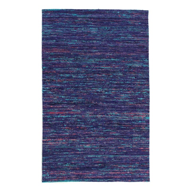 2020s Contemporary Flat Weave Sari Silk For Sale - Image 4 of 4