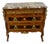French Victorian Marble Top Commode with Drawers, 1850s For Sale