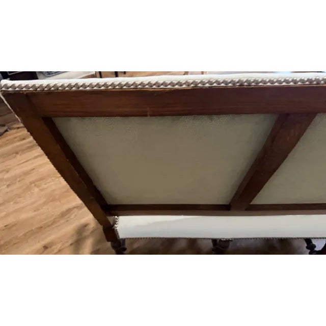 Antique White Sofa For Sale - Image 17 of 18