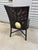 Late 20th Century 6 Barbara Barry, McGuire, Oval Back Cane and Rattan Dining Chairs. Chairs Have a Tobacco Black Rattan Frame With Upgraded Tan Linen Upholstery. For Sale - Image 5 of 9