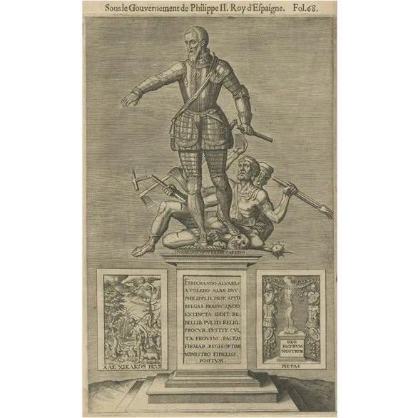 Emanuel van Meteren, The Spanish Grand Duke of Alba or Iron Duke in the ...