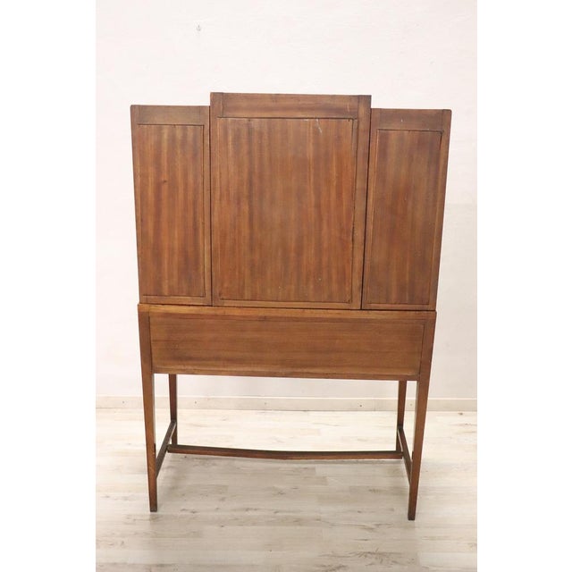 Dressing Table in Cherry with Armchair, Set of 2 For Sale - Image 11 of 12