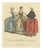 Jefferys, Three English Ladies of 1735, 1745 and 1755, 1757, Engraving For Sale