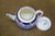 Royal Worcester 1880 Antique Old Worcester Porcelain Queens Royal Lily Blue & White Teapot 7" For Sale - Image 4 of 18
