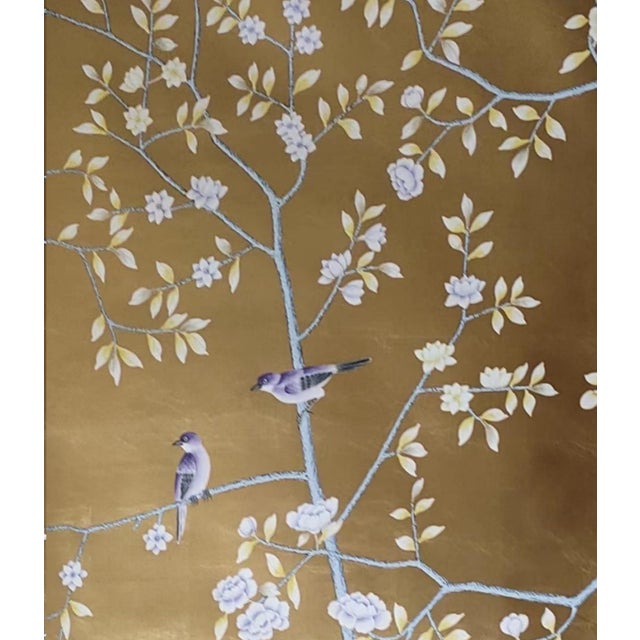If you love the look of De Gournay wallpaper but not the price, this is for you. Chinoiserie Bird & Floral Wallpaper |...