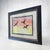 Original Signed Ilse Wolff Watercolor “Riverbend Cranes” – 2010 Framed Nature Painting For Sale - Image 4 of 11