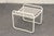 Brown Jordan Vintage Pair 'Lido' Aluminum Outdoor Patio Stools or Ottomans For Sale - Image 9 of 12