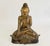 Seated in the bhumisparsa mudra, or earth witnessing posture, this beautiful cast bronze Buddha image is in the Sukhothai...