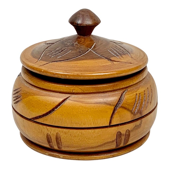 Vintage Hand Made Haitian Box For Sale