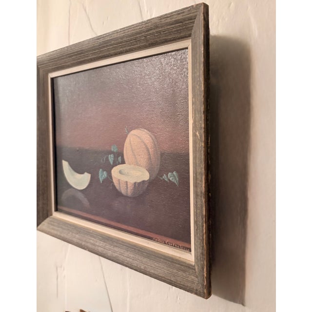 Mid-Century Modern Still Life "Melon" Michael San Fratello Signed Print For Sale In Palm Springs - Image 6 of 9