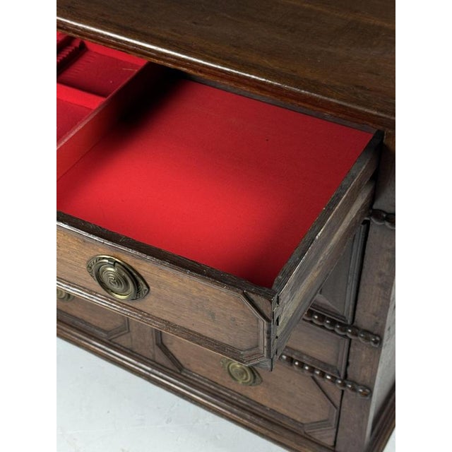 17th Century Antique Oak Chest of Drawers For Sale - Image 18 of 18