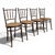 Dining Chairs in Wood from Thonet, Set of 4 For Sale