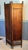 Victorian Victorian-Style Antique 2-Panel Wooden Room Divider Screen, Hand-Painted Leaf Design For Sale - Image 3 of 10