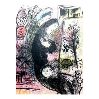 Marc Chagall, Inspiration, Original Lithograph, 1963 For Sale