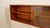 Brown Vintage Teak Floating Sideboard with Glass Doors, 1960s For Sale - Image 8 of 13