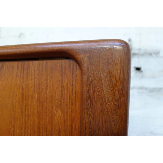 Vintage Danish Teak and Walnut Highboard by H.W. Klein for Bramin For Sale - Image 11 of 18