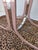 Vintage Pink, Chrome & Brass Swan Console Table from Design Institute of America, 1980s For Sale - Image 11 of 12
