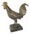 Antique Wood Carved Paper Mache Rooster Mold For Sale