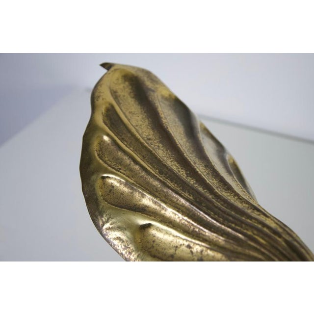 Mid-Century Modern Brass Table Lamps by Tommaso Barbi, 1960s, Set of 2 For Sale - Image 11 of 12