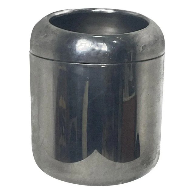 Vintage Ice Bucket in Metal from Cristofle, 1970 For Sale - Image 12 of 12