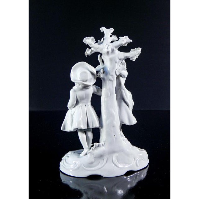 Porcelain Country Scene Sculpture from Capodimonte For Sale - Image 13 of 16