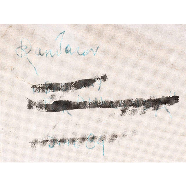 1980s Robert Dandarov "Vincent" Oil on Masonite For Sale - Image 9 of 10