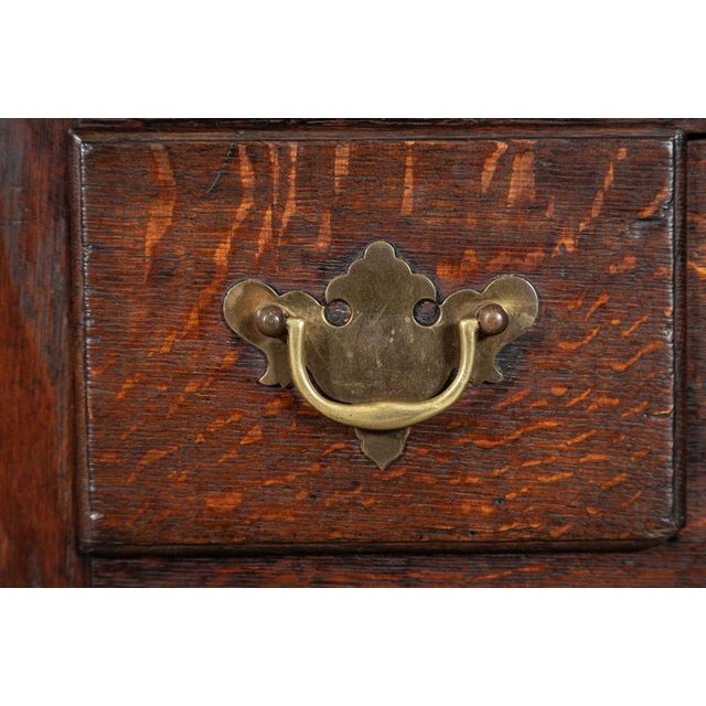 18th Century English Oak Side Table, 1780s For Sale - Image 10 of 13