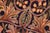 Art Nouveau Inspired 1990's Pak-Persian Blue/Rust Wool Rug - 6'0'' X 9'1'' For Sale In New York - Image 6 of 9