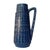 Large Pottery Model 416 Inka Blue Floor Vase from Kreuz Ceramics, West Germany For Sale - Image 4 of 7