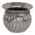 Silver Plated Cachepot Rose Bowl Round Fluted Flower Vase Ruffle Rim 5072b For Sale