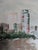 Original Cityscape of Cleveland Ohio City Skyline Watercolor Painting For Sale - Image 4 of 7