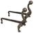 Early 20th Century Pair Arts and Crafts Andirons For Sale - Image 10 of 12