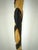 Vintage Hand-Carved Snake Walking Cane in Wood With Black Spiral Folk Art Design For Sale In Atlanta - Image 6 of 12