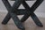 Textile Pair of Designer Blue & Gray Upholstered Benches or Stools For Sale - Image 7 of 18