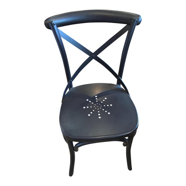 Restoration Hardware Metal Madeleine Dining Chairs Set of 6 Chairish