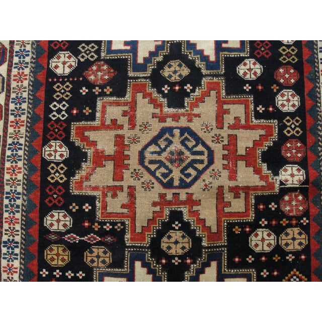 Antique Caucasian Shirvan Runner, 3'7" × 8'6" For Sale In Chicago - Image 6 of 10