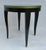 C. 1980's Donghia "Essence" Collection Round Side/End Table Satin Black Lacquer Finish With Brushed Brass Details For Sale In West Palm - Image 6 of 18