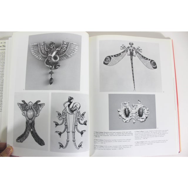 Vintage Art Nouveau Jewelry 1st Edition Hard Cover Coffee Table Book Vivienne Becker 1985 For Sale - Image 9 of 11