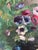 Textile Large Vintage Original Floral Still Life Painting With Fruit For Sale - Image 7 of 18