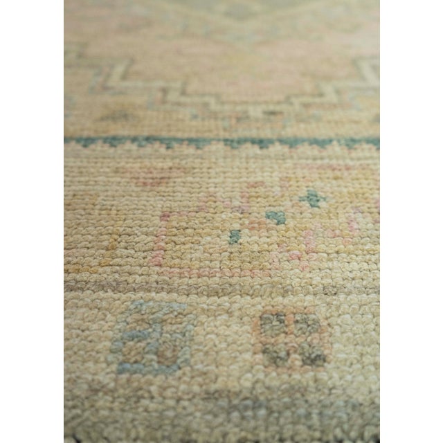 Turkish Turkish Oushak Rug 4' x 6'6" #20312 For Sale - Image 3 of 8