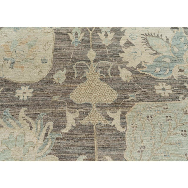 Oushak Rug 10'1" x 13'11" For Sale - Image 4 of 4