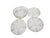 Vintage Art Deco Teller Pads for Desserts, 1930s, Set of 6 For Sale - Image 10 of 11