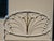 White Vintage French Elliott's Designs White Gold Iron Queen Headboard W Footboard #3 For Sale - Image 8 of 15