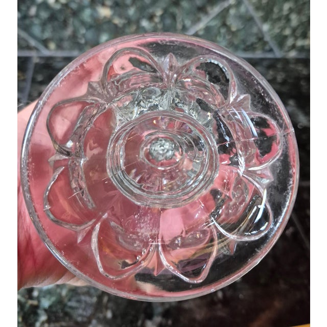 Mid 20th Century Vintage Hand-Carved Chinese Clear Rock Crystal Guanyin Sculpture (Jg) For Sale - Image 5 of 8