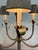 Late 20th Century Vintage Palm Frond Chandelier Iron and Brass For Sale - Image 5 of 8