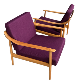 Mid-Century Lounge Chairs from Walter Knoll / Wilhelm Knoll, 1960s, Set of 2