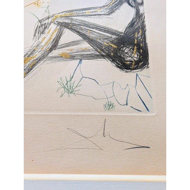 Salvador Dali, the Shepherd, 1971, Etching For Sale - Image 9 of 14