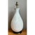 Vintage Mid-Century Modern White Ceramic Table Lamp For Sale - Image 9 of 12